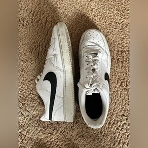 Nike Classic White and Black Sneakers